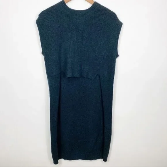 Kerisma High Low Short Sleeve Sweater S/M - Picture 1 of 8